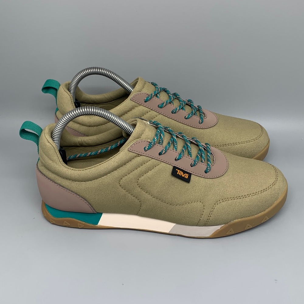 Teva Wyldland Olive Green Casual Sneakers FP1221L Women’s Sz 9 NEW!‎